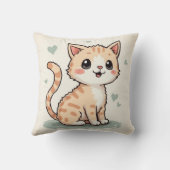 かわいい猫 クッション (裏面)