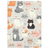 かわいい猫 クリップボード (裏面)