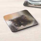 かわいい猫 コースター (左側)