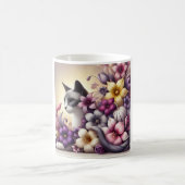 かわいい猫 コーヒーマグカップ (中央)