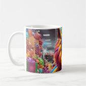 かわいい猫 コーヒーマグカップ (左)