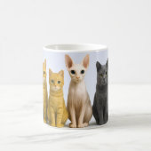 かわいい猫 コーヒーマグカップ (中央)