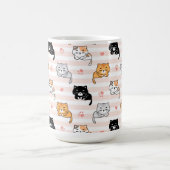 かわいい猫 コーヒーマグカップ (中央)