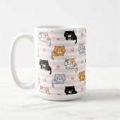 かわいい猫 コーヒーマグカップ (左)