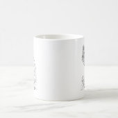 かわいい猫 コーヒーマグカップ (中央)