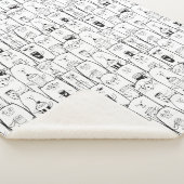 かわいい猫 シェルパブランケット (3/4)