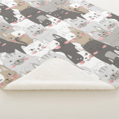 かわいい猫 シェルパブランケット (3/4)