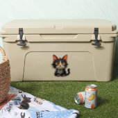 かわいい猫 シール (クーラー)