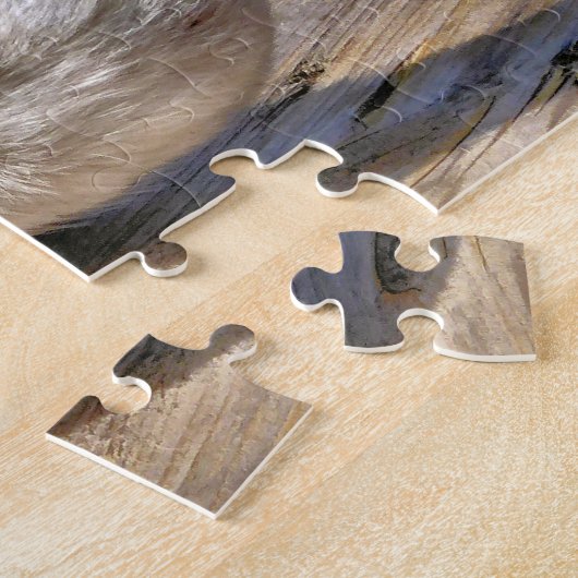 かわいい猫 ジグソーパズル (側面)