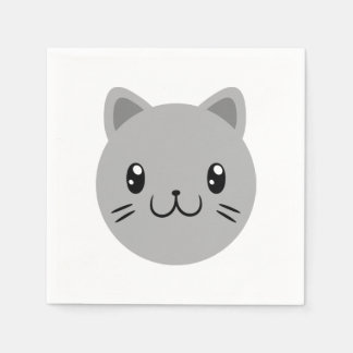 かわいい猫 スタンダードカクテルナプキン