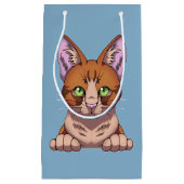 かわいい猫 スモールペーパーバッグ (正面)