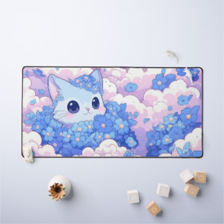 かわいい猫 デスクマット