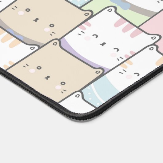 かわいい猫 デスクマット (コーナー)