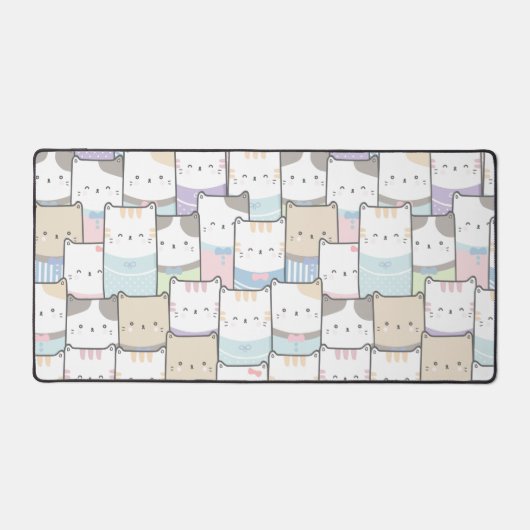 かわいい猫 デスクマット (正面)