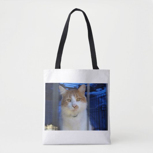 かわいい猫 トートバッグ (正面)