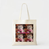 かわいい猫 トートバッグ (正面)
