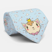 かわいい猫 ネクタイ (ロール)