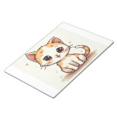 かわいい猫 ノートパッド (アングル)