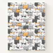 かわいい猫 ノートブック (裏面)