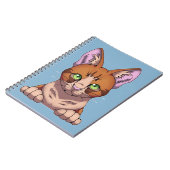 かわいい猫 ノートブック (左側)