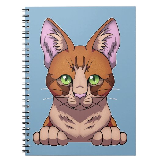 かわいい猫 ノートブック (正面)