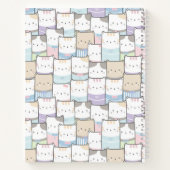 かわいい猫 ノートブック (裏面)