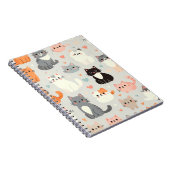 かわいい猫 ノートブック (右側)