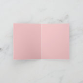 かわいい猫 & ハート あなたは完璧よ カード (内部)