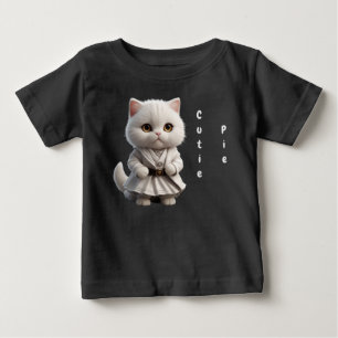 かわいい猫 ベビーTシャツ