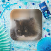 かわいい猫 ペーパープレート (パーティー)