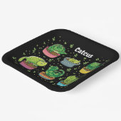 かわいい猫 ペーパープレート (傾斜あり)