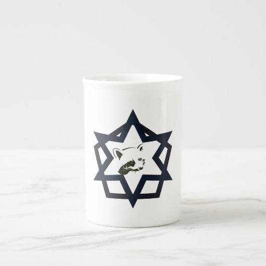 かわいい猫 ボーンチャイナマグカップ (正面)