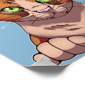 かわいい猫 ポスター (角)