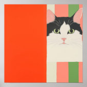 かわいい猫 ポスター (正面)