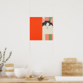 かわいい猫 ポスター (キッチン)