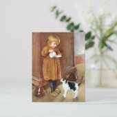 かわいい猫 ポストカード (スタンド正面)