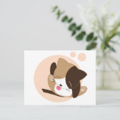 かわいい猫 ポストカード (スタンド正面)