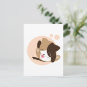 かわいい猫 ポストカード (スタンド正面)