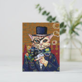 かわいい猫 ポストカード (スタンド正面)