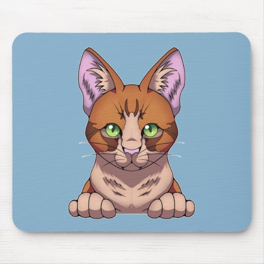 かわいい猫 マウスパッド (正面)