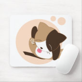 かわいい猫 マウスパッド (マウス)