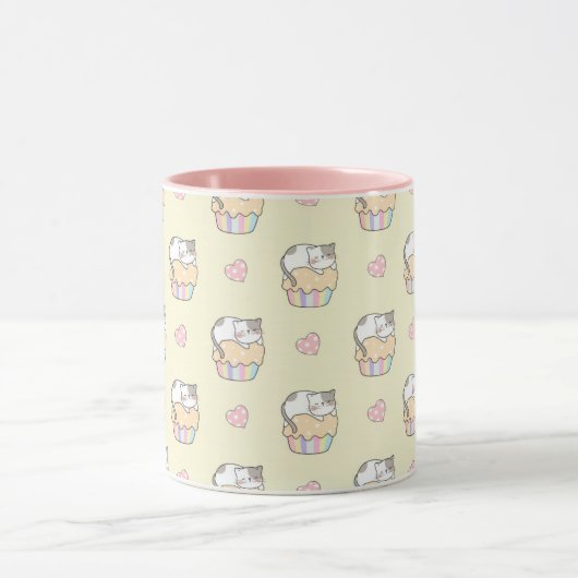 かわいい猫 マグカップ (中央)