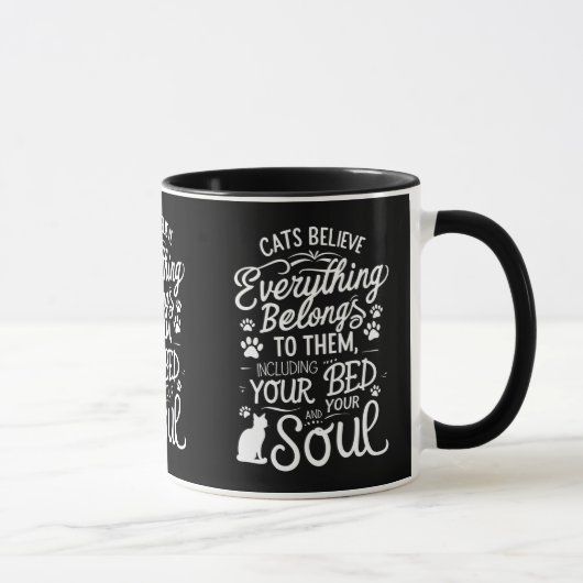かわいい猫 マグカップ (右)