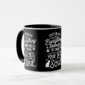 かわいい猫 マグカップ (正面左)