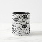 かわいい猫 マグカップ (中央)