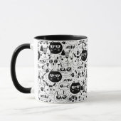 かわいい猫 マグカップ (左)