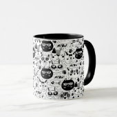 かわいい猫 マグカップ (正面右)