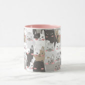 かわいい猫 マグカップ (中央)