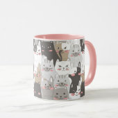 かわいい猫 マグカップ (正面右)