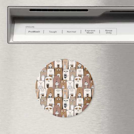 かわいい猫 マグネット (インサイチュ (食洗機))